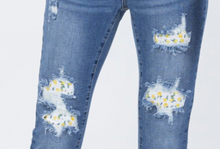 Load image into Gallery viewer, High Waist Lemon Patch Skinny
